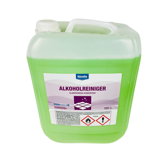 Hüsella | Alkoholreiniger | Glanzreiniger-Konzentrat | 10 Liter Kanister