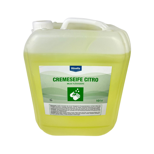 Hüsella | Cremeseife Citro | 10 Liter Kanister